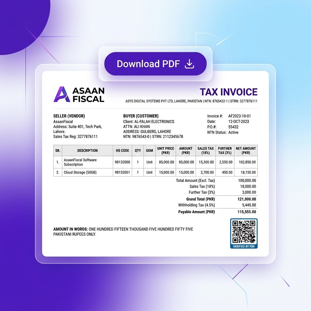 PDF Invoice Generation